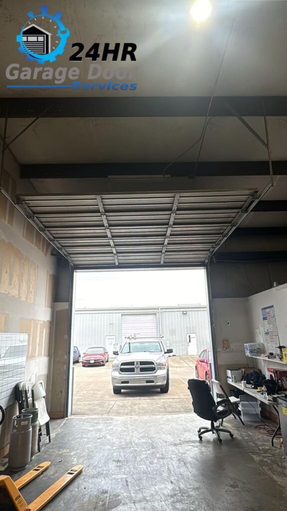 Commercial garage door repair services